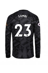 Arsenal Albert Sambi Lokonga #23 Voetbaltruitje Uit tenue 2022-23 Lange Mouw